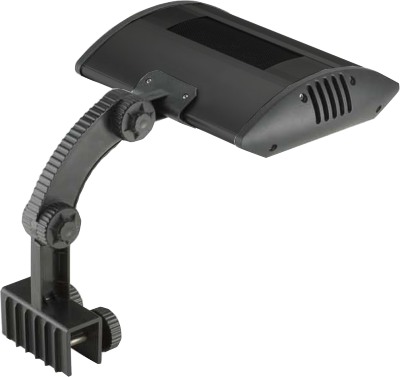 Clamp-on metal halide housing
