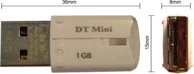 Kingston DT Mini - without protective cap