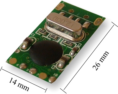USB to UART adapter PCB dimensions