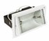 150W Recessed rectangular metal halide lamp enclosure